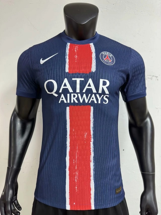 AAA Quality Paris St Germain 24/25 Home Soccer Jersey(Player)
